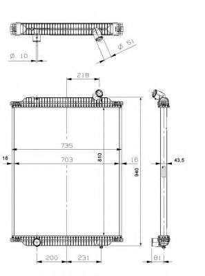 Imagine Radiator, racire motor NRF 529563