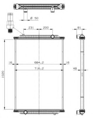 Imagine Radiator, racire motor NRF 529726