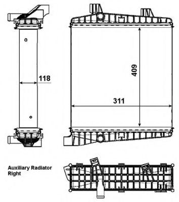 Imagine Radiator, racire motor NRF 53007