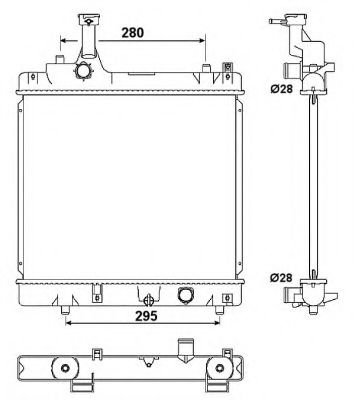 Imagine Radiator, racire motor NRF 53078