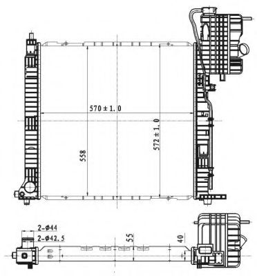 Imagine Radiator, racire motor NRF 53176