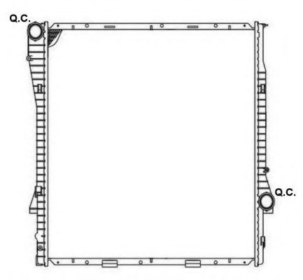 Imagine Radiator, racire motor NRF 53183