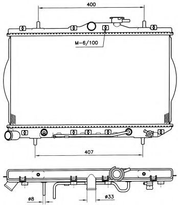 Imagine Radiator, racire motor NRF 53261