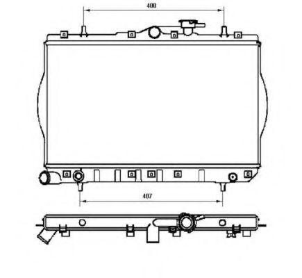 Imagine Radiator, racire motor NRF 53262