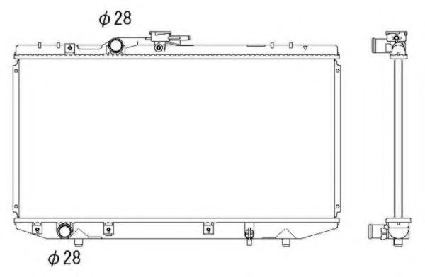 Imagine Radiator, racire motor NRF 53269