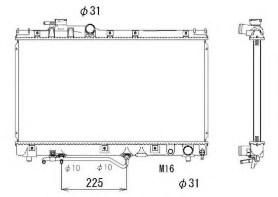 Imagine Radiator, racire motor NRF 53272