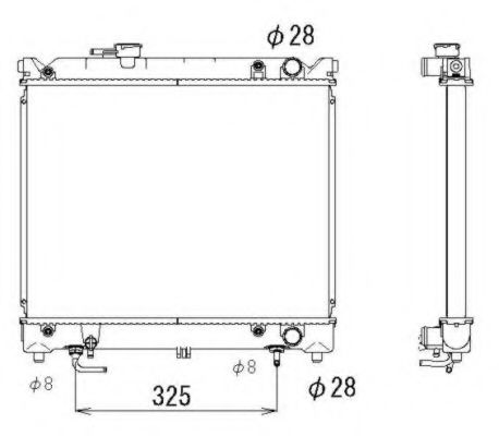 Imagine Radiator, racire motor NRF 53280