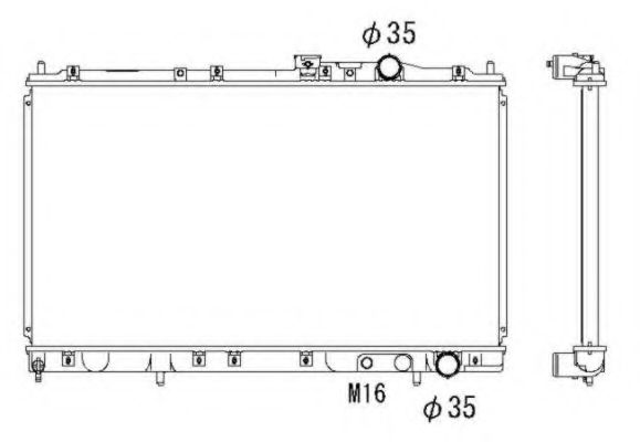 Imagine Radiator, racire motor NRF 53296