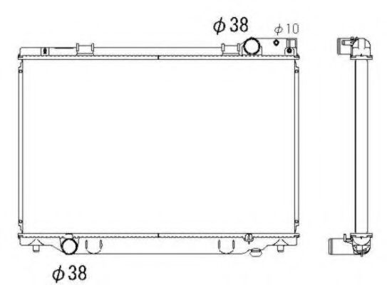 Imagine Radiator, racire motor NRF 53306