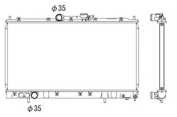 Imagine Radiator, racire motor NRF 53312