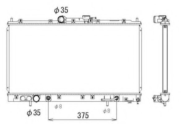 Imagine Radiator, racire motor NRF 53313