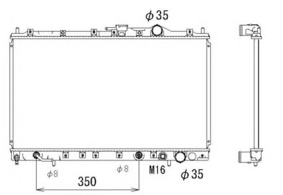 Imagine Radiator, racire motor NRF 53314