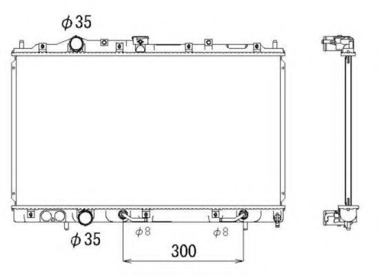 Imagine Radiator, racire motor NRF 53315