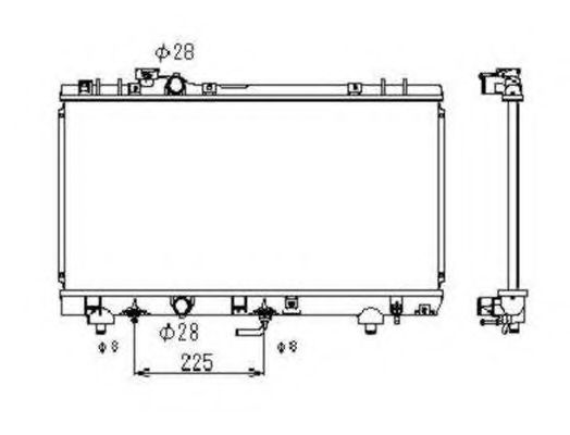 Imagine Radiator, racire motor NRF 53349