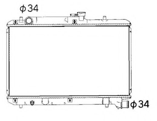 Imagine Radiator, racire motor NRF 53351