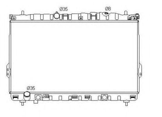 Imagine Radiator, racire motor NRF 53353