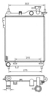 Imagine Radiator, racire motor NRF 53359