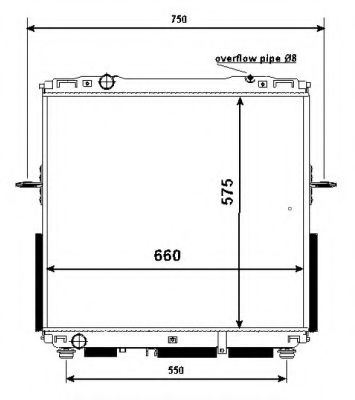 Imagine Radiator, racire motor NRF 53367