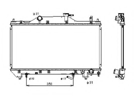 Imagine Radiator, racire motor NRF 53381