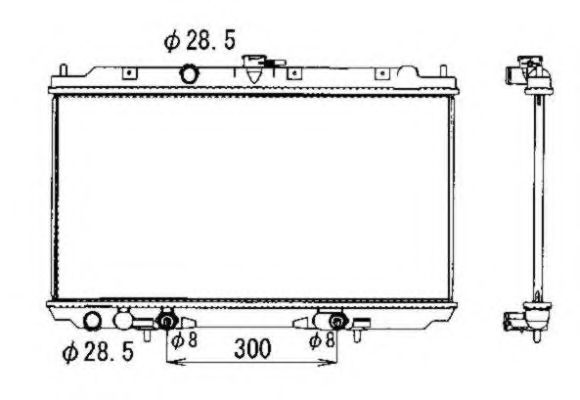 Imagine Radiator, racire motor NRF 53390