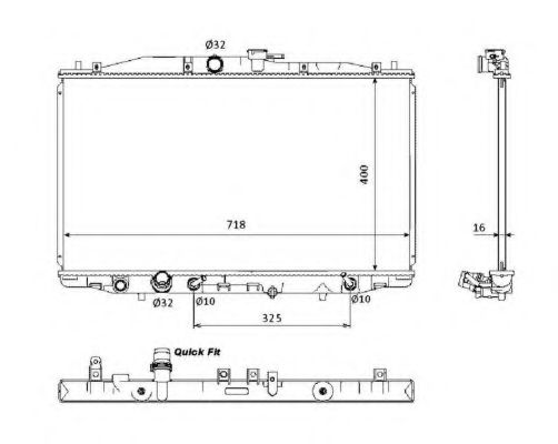 Imagine Radiator, racire motor NRF 53393