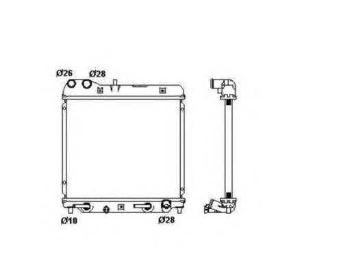 Imagine Radiator, racire motor NRF 53408