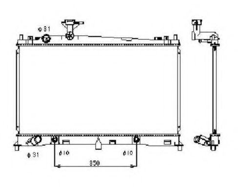 Imagine Radiator, racire motor NRF 53410