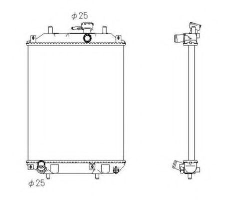 Imagine Radiator, racire motor NRF 53413