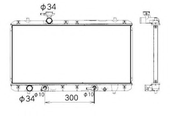 Imagine Radiator, racire motor NRF 53429