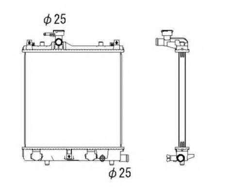 Imagine Radiator, racire motor NRF 53430