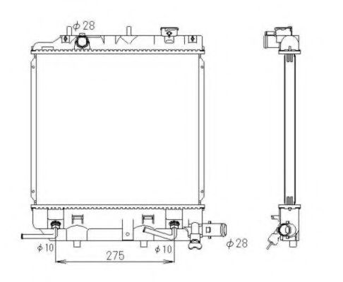 Imagine Radiator, racire motor NRF 53434