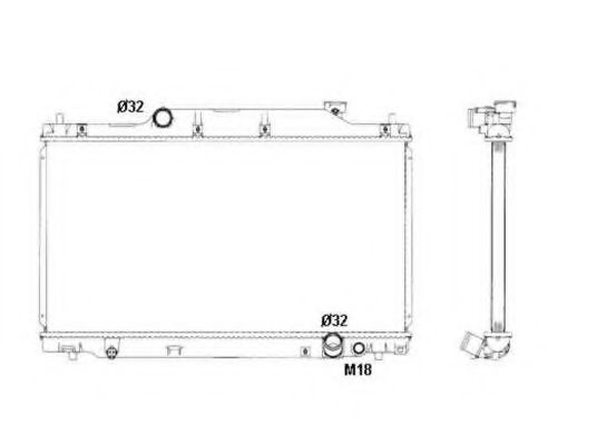 Imagine Radiator, racire motor NRF 53439