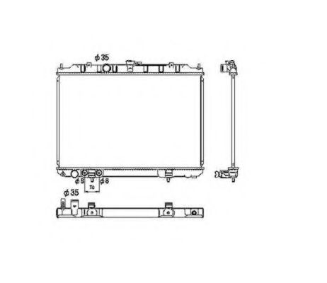 Imagine Radiator, racire motor NRF 53453