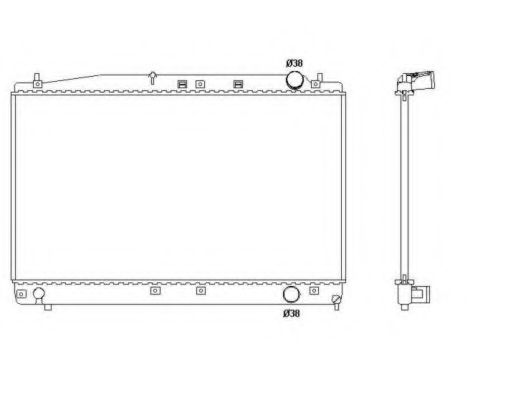 Imagine Radiator, racire motor NRF 53466