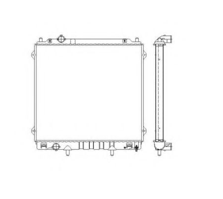 Imagine Radiator, racire motor NRF 53480