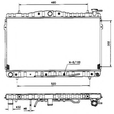 Imagine Radiator, racire motor NRF 53505