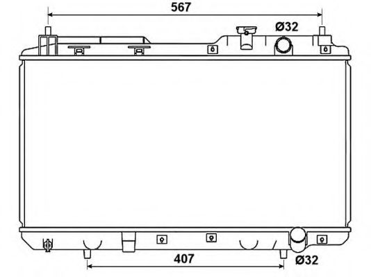 Imagine Radiator, racire motor NRF 53506