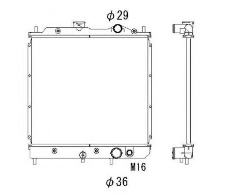 Imagine Radiator, racire motor NRF 53520