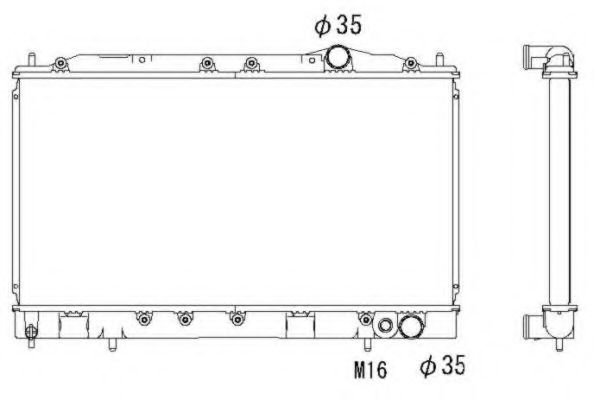 Imagine Radiator, racire motor NRF 53521