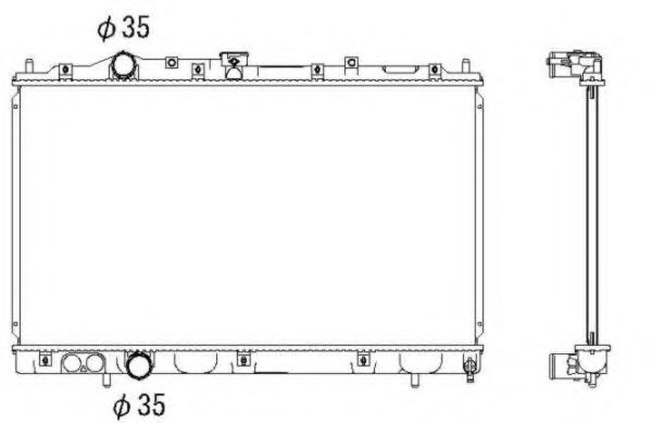 Imagine Radiator, racire motor NRF 53522