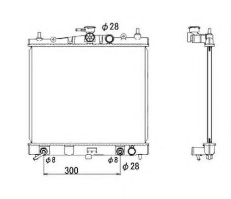 Imagine Radiator, racire motor NRF 53535