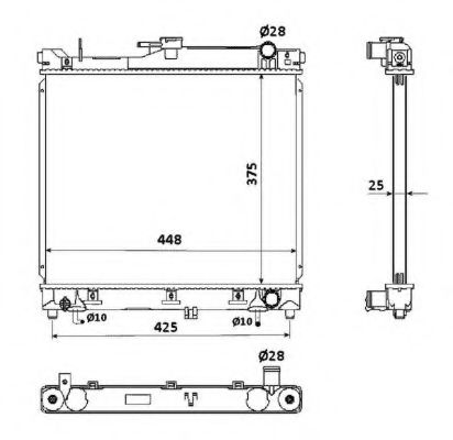 Imagine Radiator, racire motor NRF 53569