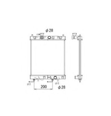 Imagine Radiator, racire motor NRF 53571