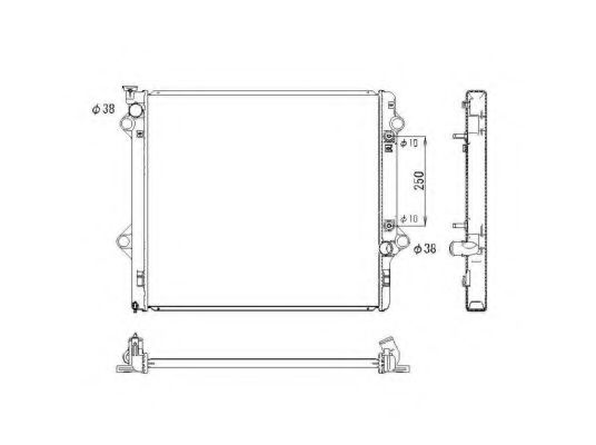 Imagine Radiator, racire motor NRF 53575