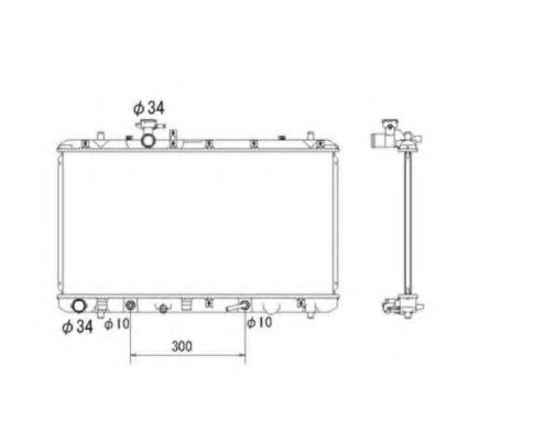 Imagine Radiator, racire motor NRF 53580