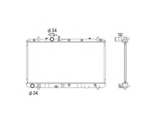 Imagine Radiator, racire motor NRF 53581