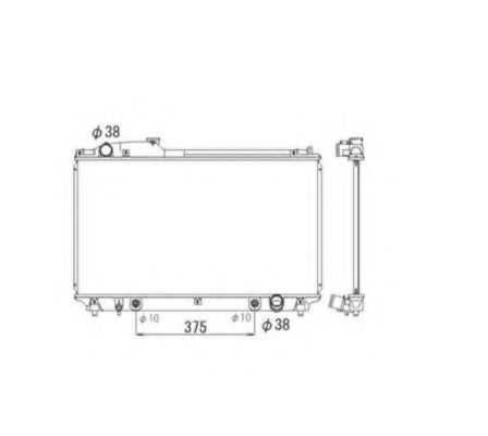 Imagine Radiator, racire motor NRF 53584