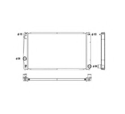 Imagine Radiator, racire motor NRF 53589