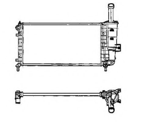 Imagine Radiator, racire motor NRF 53605