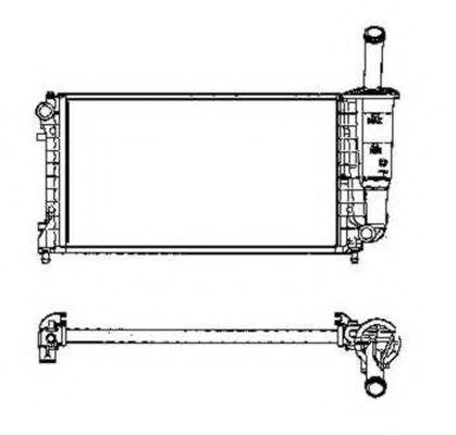 Imagine Radiator, racire motor NRF 53606